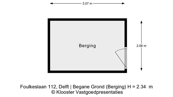 Plattegrond - Foulkeslaan 112, 2625 RC Delft - Begane grond (Berging).jpeg